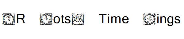 KR Lotsa Time Dings字体