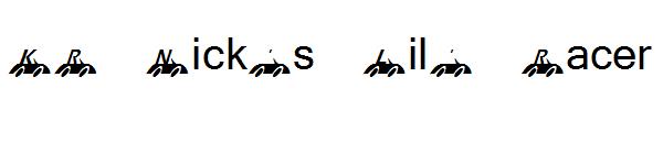 KR Nick's Lil' Racer字体