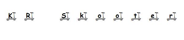 KR Skooter字体