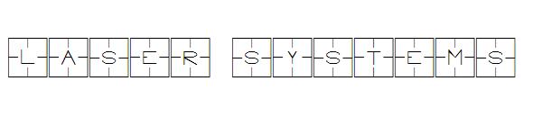 Laser Systems字体