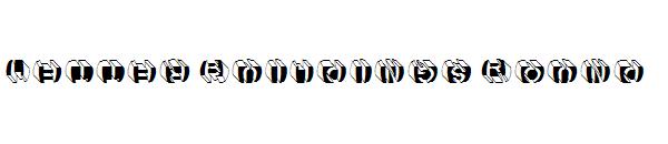 Letter Buildings Round字体