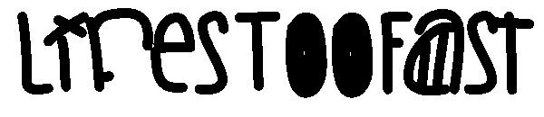 LifesTooFast字体