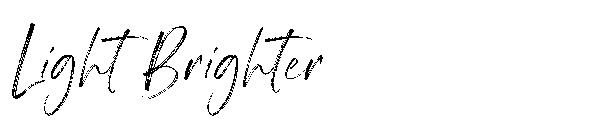 Light Brighter字体