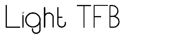 Light TFB字体