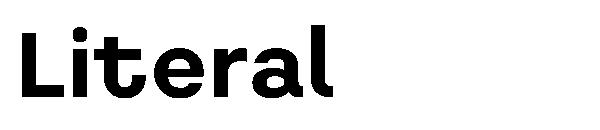 Literal字体