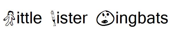 Little Sister Dingbats字体