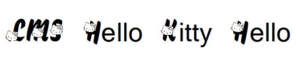 LMS Hello Kitty Hello字体