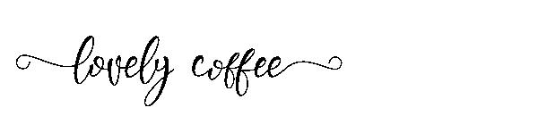 Lovely Coffee字体