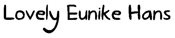 Lovely Eunike Hans字体