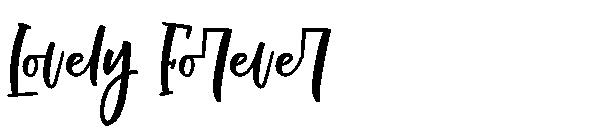 Lovely Forever字体