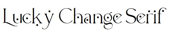 Lucky Change Serif字体