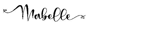 Mabelle字体