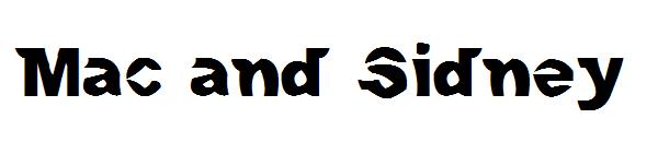 Mac and Sidney字体