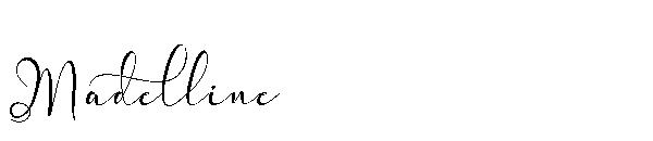 Madelline字体