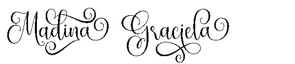 Madina Graciela字体
