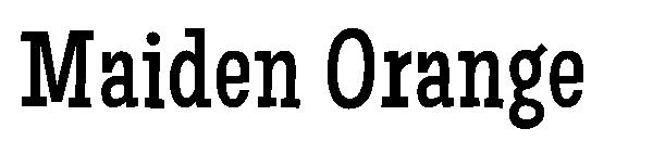Maiden Orange字体