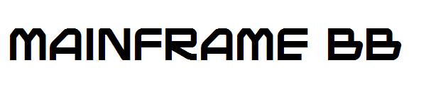 Mainframe BB字体