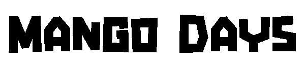 Mango Days字体