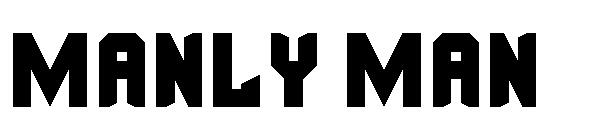 Manly Man字体