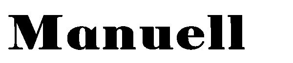 Manuell字体