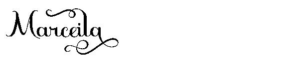 Marceila字体