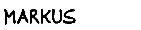 Markus字体