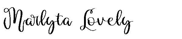 Marlyta Lovely字体