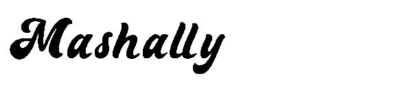 Mashally字体