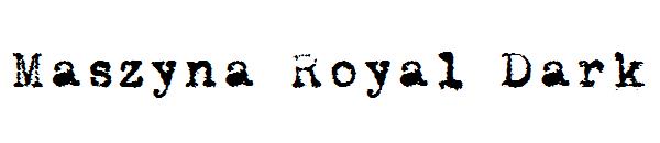Maszyna Royal Dark字体
