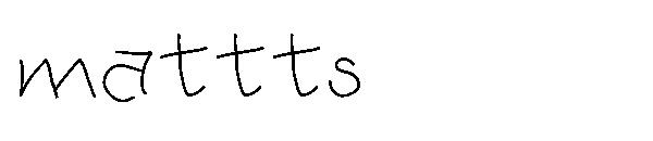 mattts字体