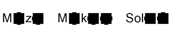 Maze Maker Solid字体