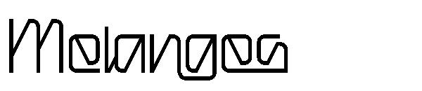 Melanges字体