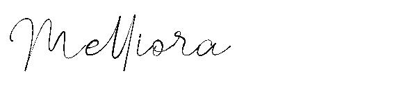 Melliora字体