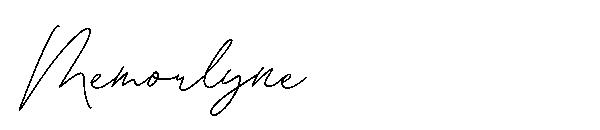 Memorlyne字体