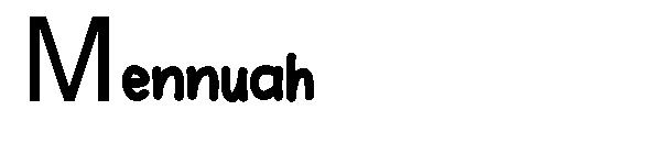 Mennuah字体