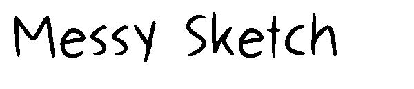 Messy Sketch字体
