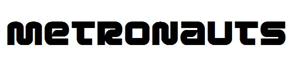 Metronauts字体