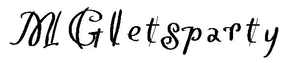 MGletsparty字体