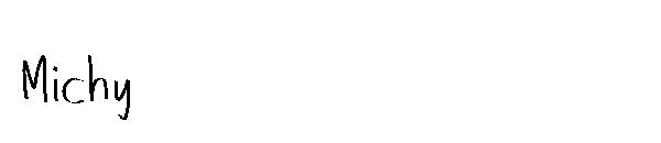 Michy字体