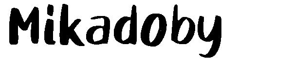 Mikadoby字体
