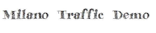 Milano Traffic Demo字体