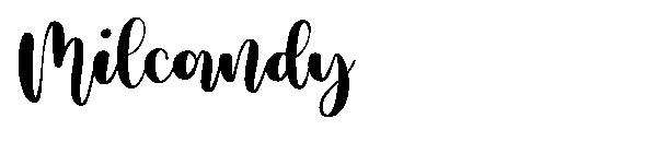 Milcandy字体