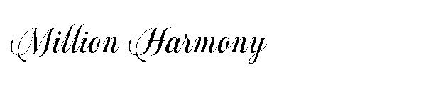 Million Harmony字体