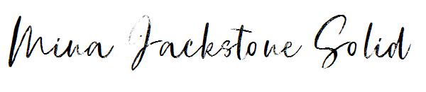 Mina Jackstone Solid字体