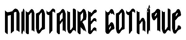 MINOTAURE Gothique字体