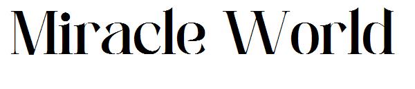 Miracle World字体