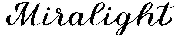 Miralight字体
