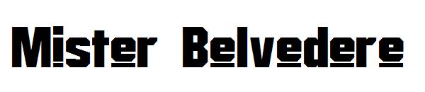 Mister Belvedere字体
