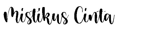 Mistikus Cinta字体