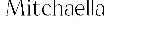 Mitchaella字体